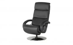 Hukla Ledersessel Florian | Anthrazit (Dunkelgrau)