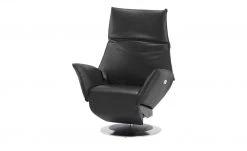 KOINOR Ledersessel Safira | Crow (Schwarz) Erweiterte Funktion