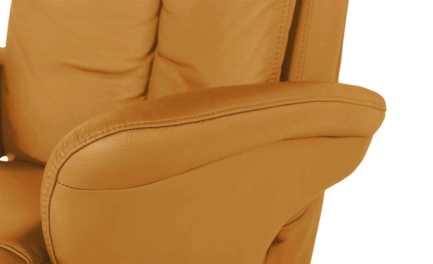 himolla Ledersessel 7418 | Safran (Gelb) – Bild 4