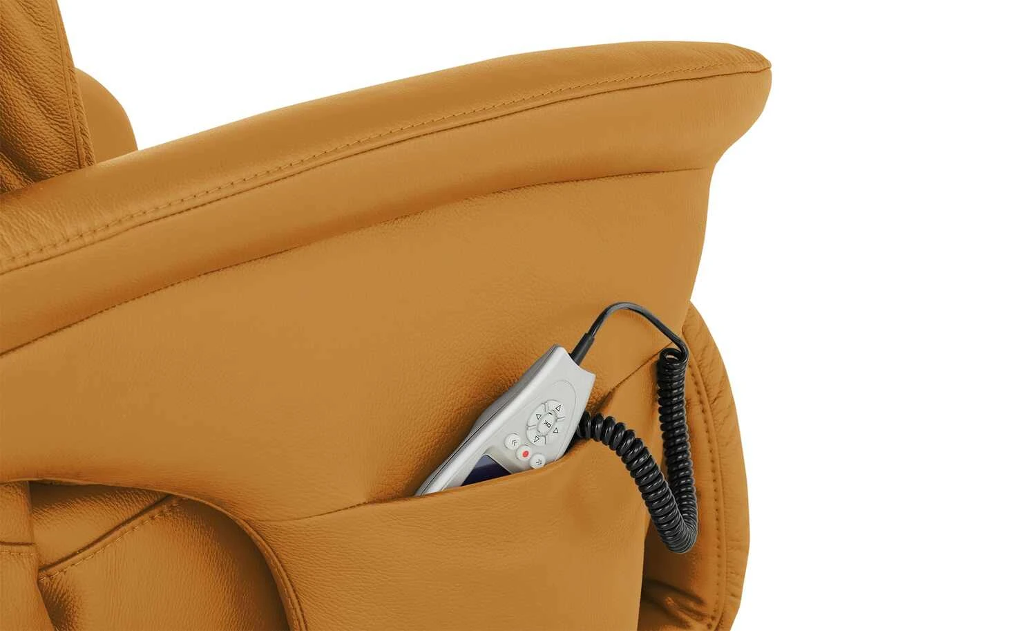 himolla Ledersessel 7418 | Safran (Gelb) – Bild 6
