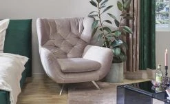 pop Hochlehnsessel Caldara | Altrosa