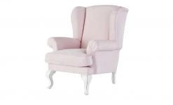 smart Ohrensessel Charmaine | Rosé Mikrofaser