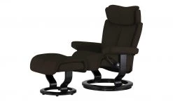 Stressless Relaxsessel mit Hocker Magic M | Braun Classic M