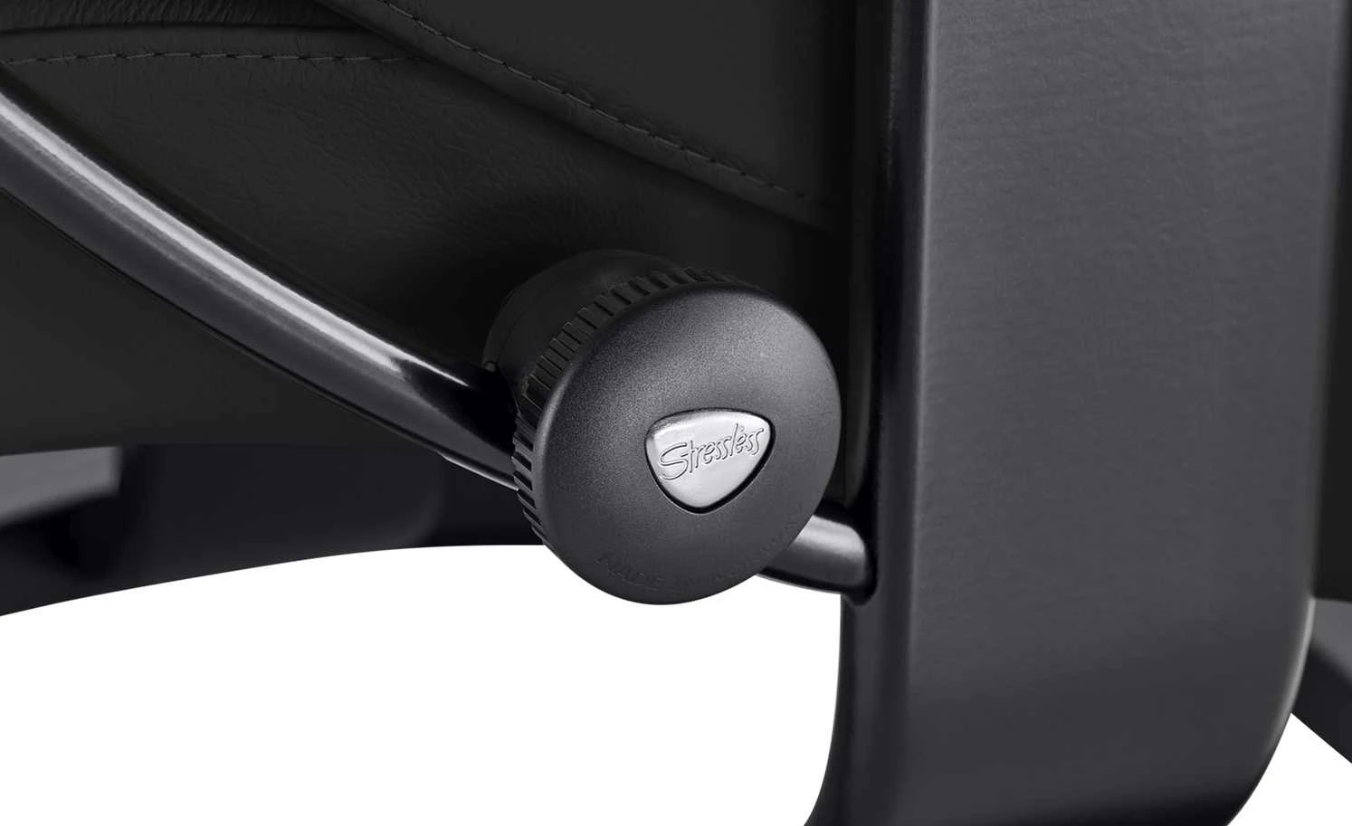 Stressless Relaxsessel mit Hocker Magic M | Schwarz Classic M – Bild 4