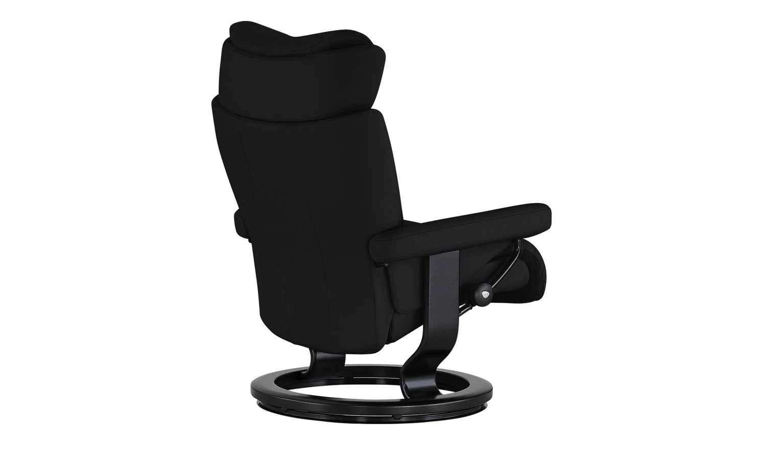 Stressless Relaxsessel mit Hocker Magic M | Schwarz Classic M – Bild 8