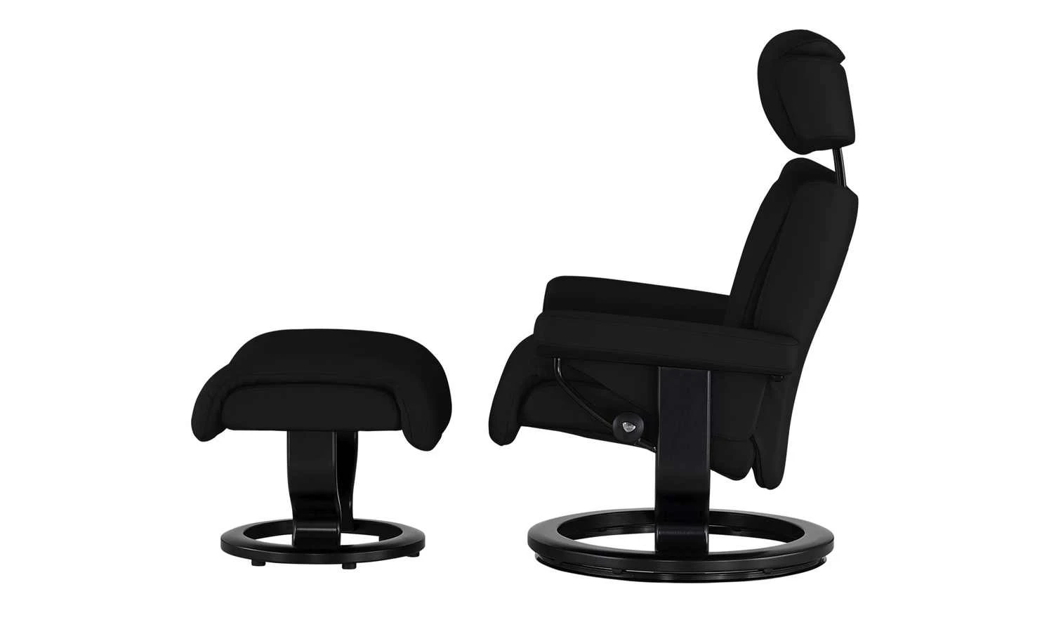 Stressless Relaxsessel mit Hocker Magic M | Schwarz Classic M – Bild 10