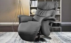 himolla Leder-Relaxsessel 7628 | Zinngrau S