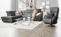 himolla Relaxsessel 7242 | Zinn (Grau)