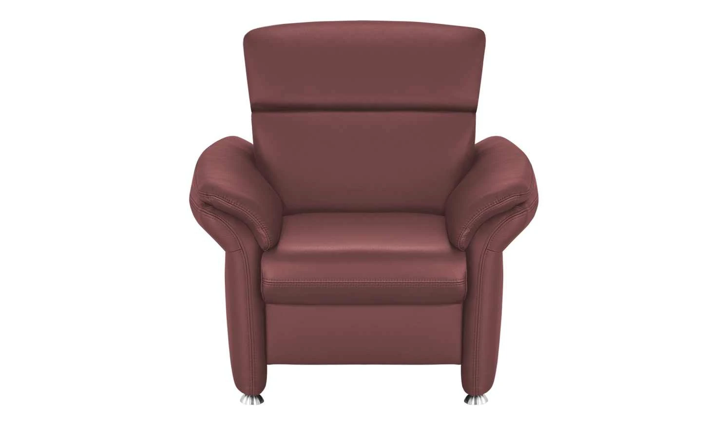 meinSofa Ledersessel Manon | Brombeer – Bild 5