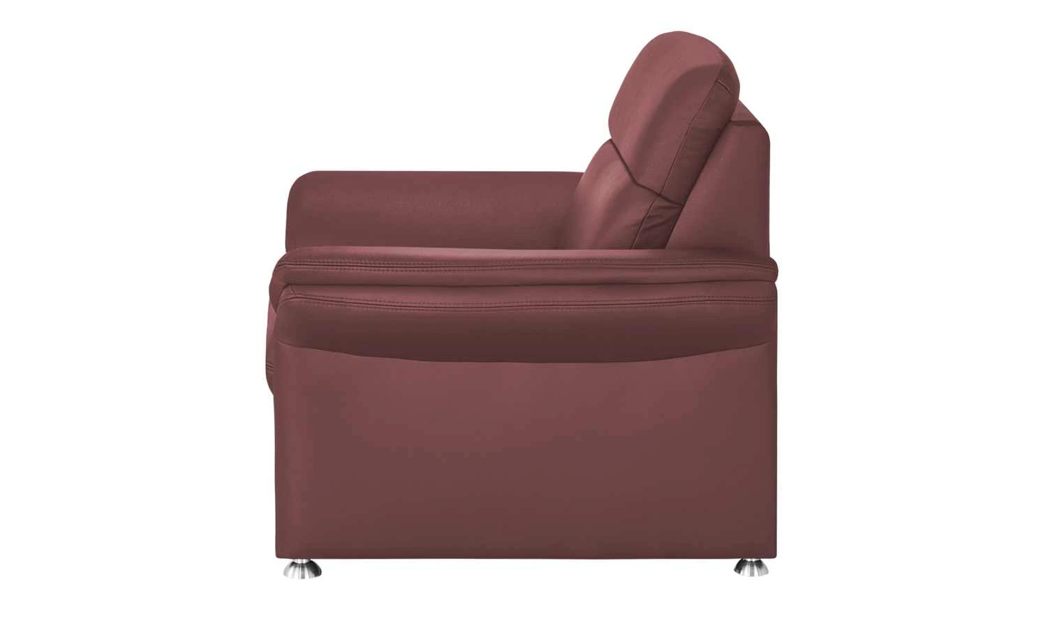 meinSofa Ledersessel Manon | Brombeer – Bild 8