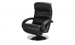 Hukla Leder-Relaxsessel Florian | Schwarz S