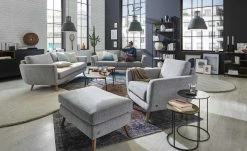 SOHO Sessel Smilla | Silbergrau