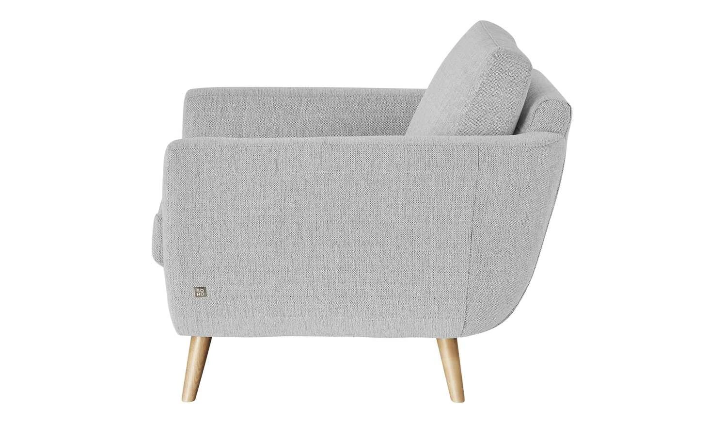 SOHO Sessel Smilla | Silbergrau – Bild 5