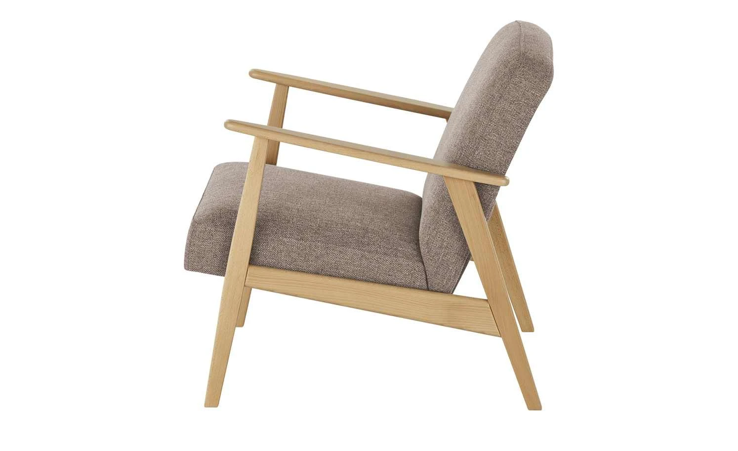 smart Sessel Rada | Moccabraun Webstoff grob – Bild 7