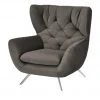 pop Hochlehnsessel Caldara | Steingrau