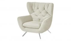 pop Hochlehnsessel Caldara | Creme