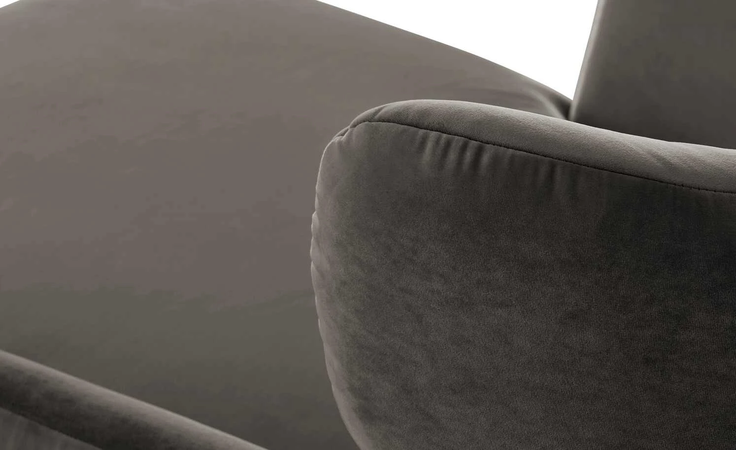 pop Longseat-Sessel Caldara | Steingrau – Bild 5