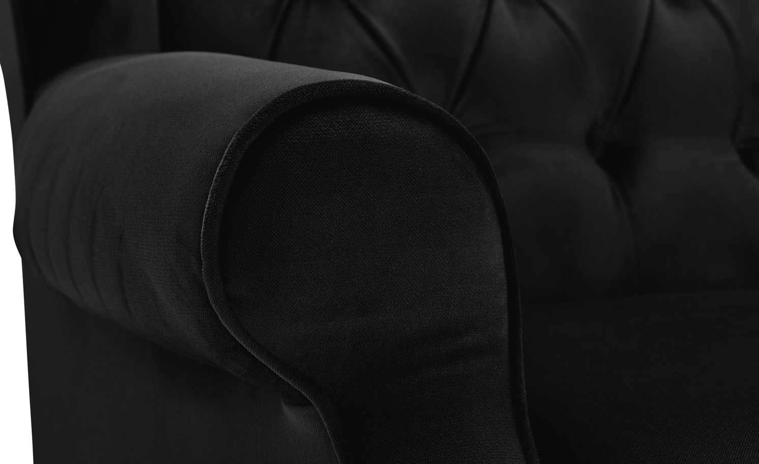 Ohrensessel Canyon | Schwarz – Bild 4