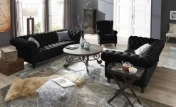 Ohrensessel Canyon | Schwarz