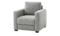 bobb Sessel mit Boxspringpolsterung Lisa de Luxe | Grau