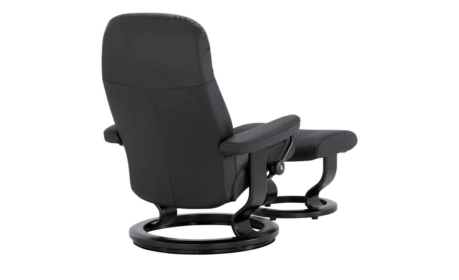 Stressless Sessel-Hocker-Set Garda M | Black (Schwarz) – Bild 4