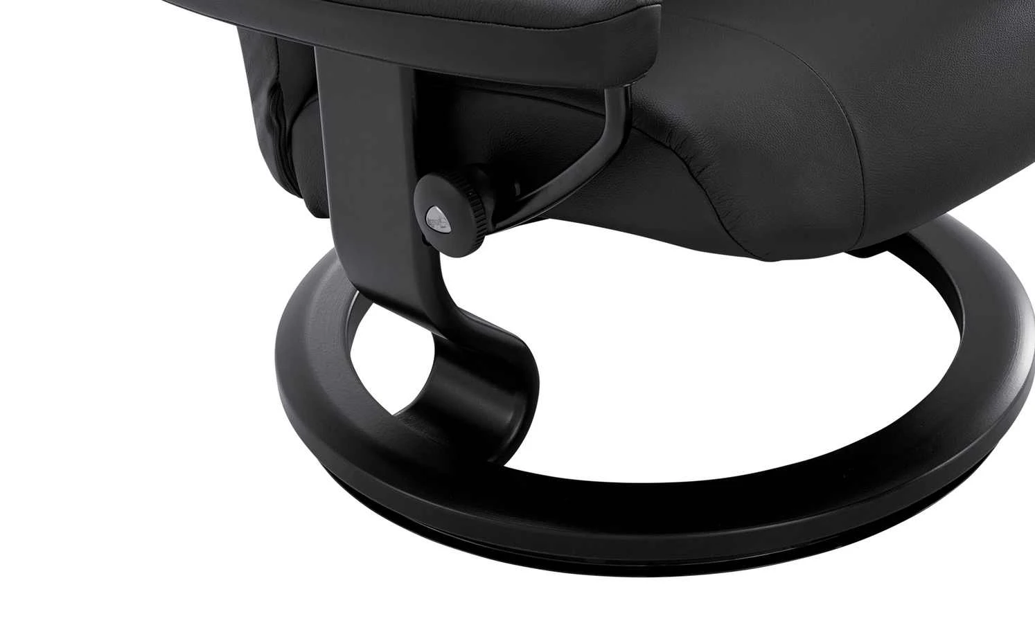 Stressless Sessel-Hocker-Set Garda M | Black (Schwarz) – Bild 8