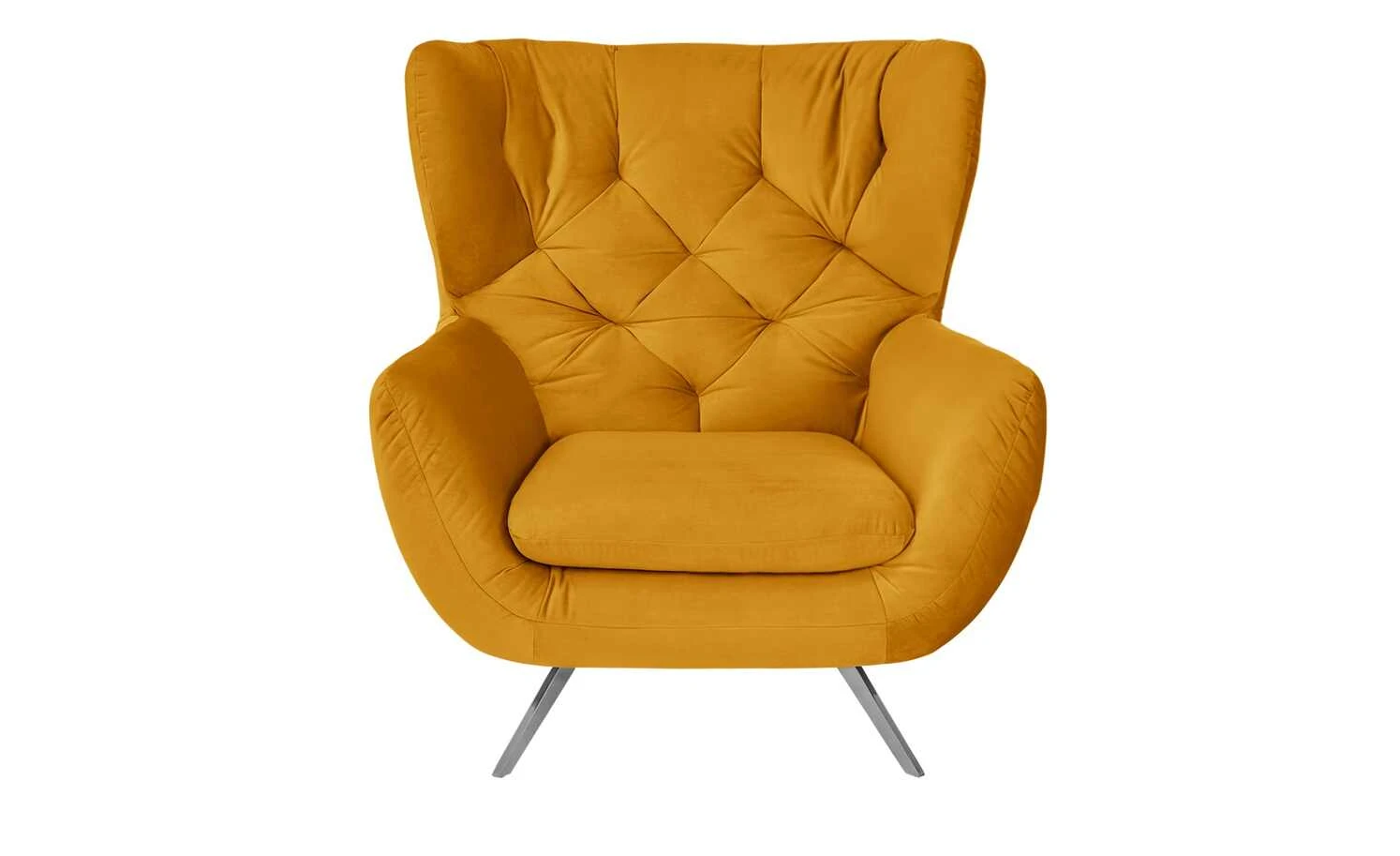 pop Hochlehnsessel Caldara | Curry (Gelb) – Bild 3