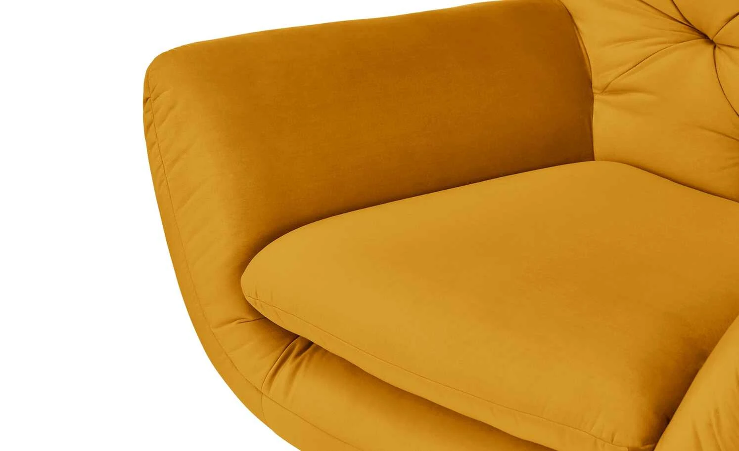 pop Hochlehnsessel Caldara | Curry (Gelb) – Bild 6