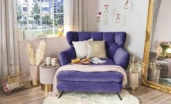 pop Longseat-Sessel Caldara | Ultraviolett (Lila)