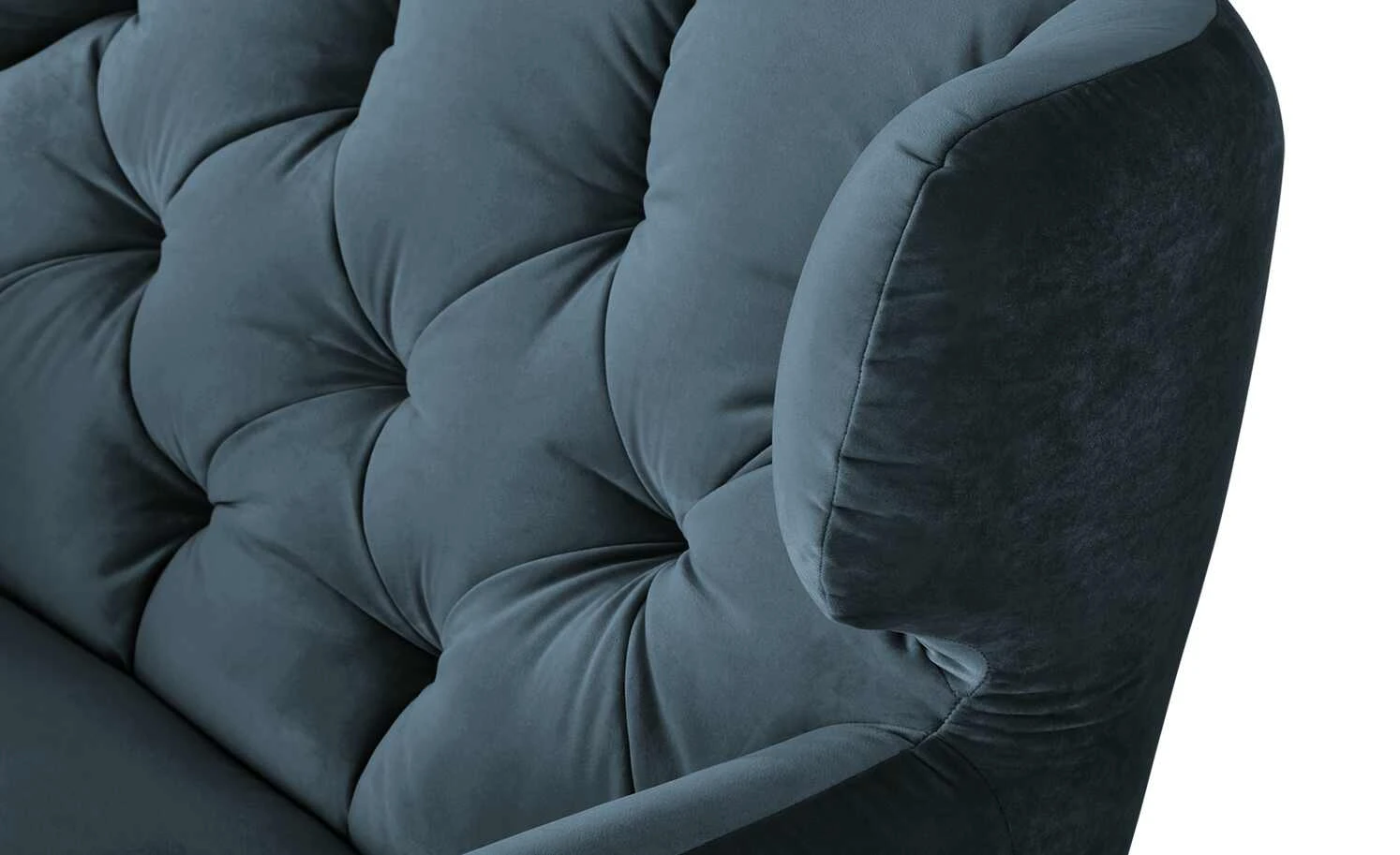 pop Longseat-Sessel Caldara | Blau-Grau (Petrol) – Bild 8