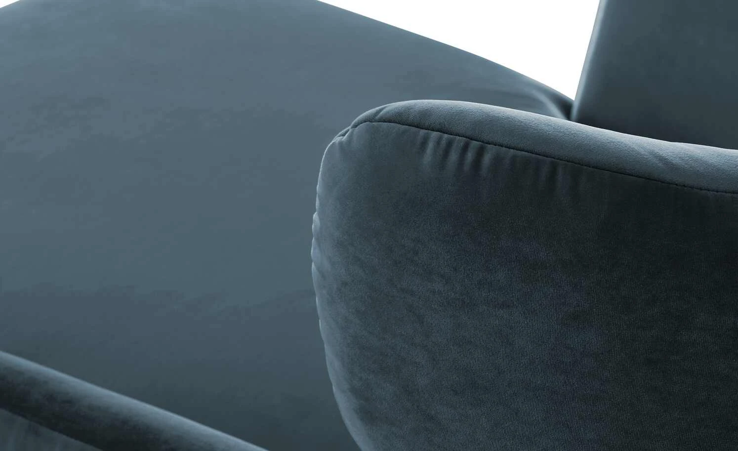 pop Longseat-Sessel Caldara | Blau-Grau (Petrol) – Bild 9