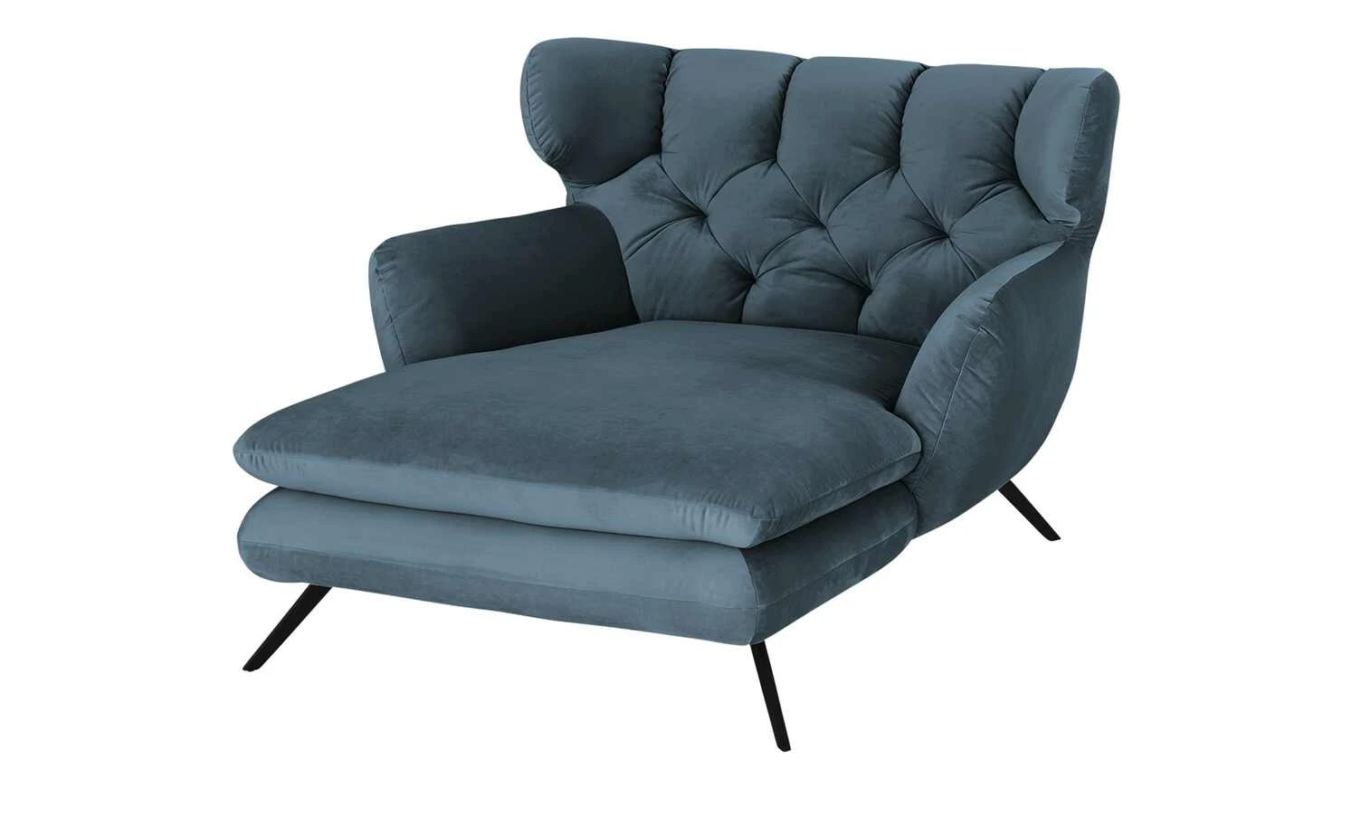 pop Longseat-Sessel Caldara | Blau-Grau (Petrol) – Bild 2