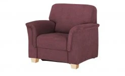 smart Sessel Valencia | Bordeauxrot Armlehne A2