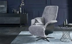 Nils Olsen Relaxsessel mit Schaffell Frederik | Grey (Grau)