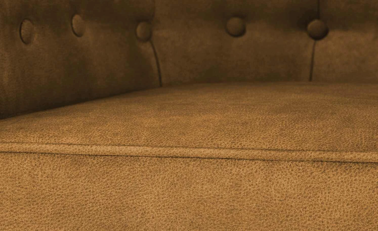 smart Sessel Chelli Mini | Cognac (Braun) Microfaser Leder-Optik – Bild 4