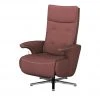 meinSofa Drehsessel Franzi | Brombeer (Dunkelrot)
