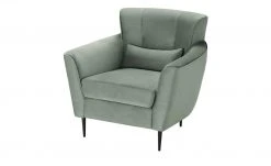 switch Samtsessel Teddy | Mint (Grau-Grün)