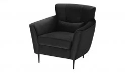 switch Samtsessel Teddy | Schwarz