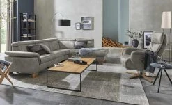 Mein Sofa bold Relaxsessel Edvin | Platin (Grau)