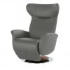 JOOP! Relaxsessel aus Leder Lounge 8140 | Zinn (Grau)