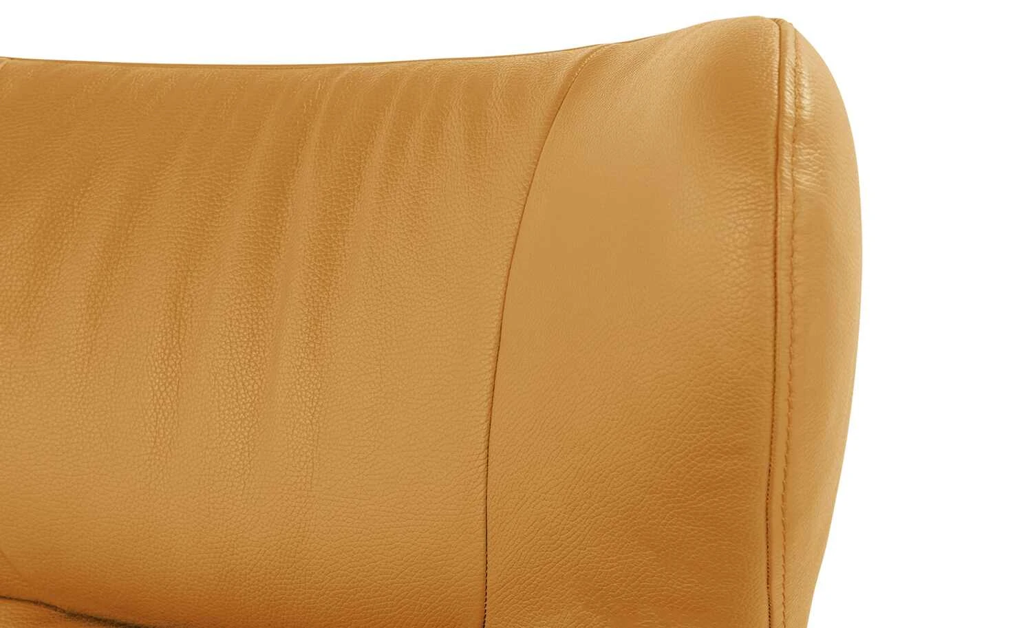 JOOP! Relaxsessel aus Leder Lounge 8140 | Safran (Gelb-Orange) – Bild 3