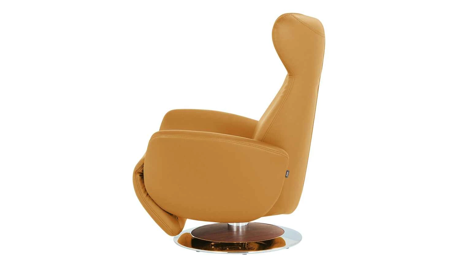 JOOP! Relaxsessel aus Leder Lounge 8140 | Safran (Gelb-Orange) – Bild 8