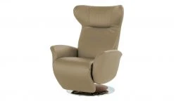 JOOP! Relaxsessel aus Leder Lounge 8140 | Cappuccino (Hellbraun)