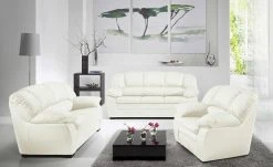 uno Ledersessel Casino | Bianco (Weiß)