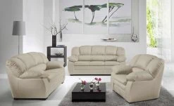 uno Ledersessel Casino | Hellgrau