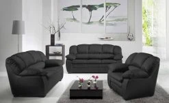 uno Ledersessel Casino | Schwarz