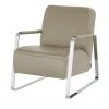W.SCHILLIG Leder Sessel 17350 Quadroo | Cloud (Beige)