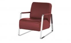 W.SCHILLIG Leder Sessel 17350 Quadroo | Rosso (Rot)