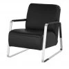 W.SCHILLIG Leder Sessel 17350 Quadroo | Black Pearl (Schwarz)