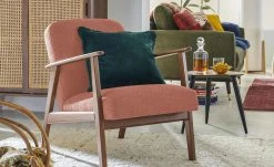 smart Sessel Rada | Terra (Rot-Orange) Webstoff fein